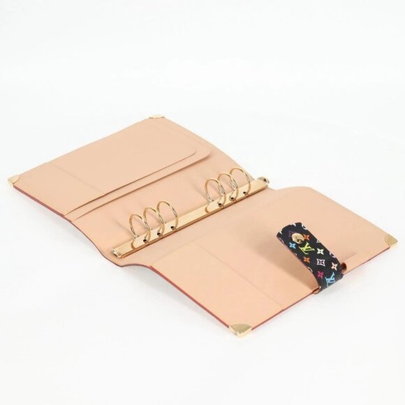LOUIS VUITTON Multicolor Agenda GM Day Planner Cover Black - Picture 7 of 16